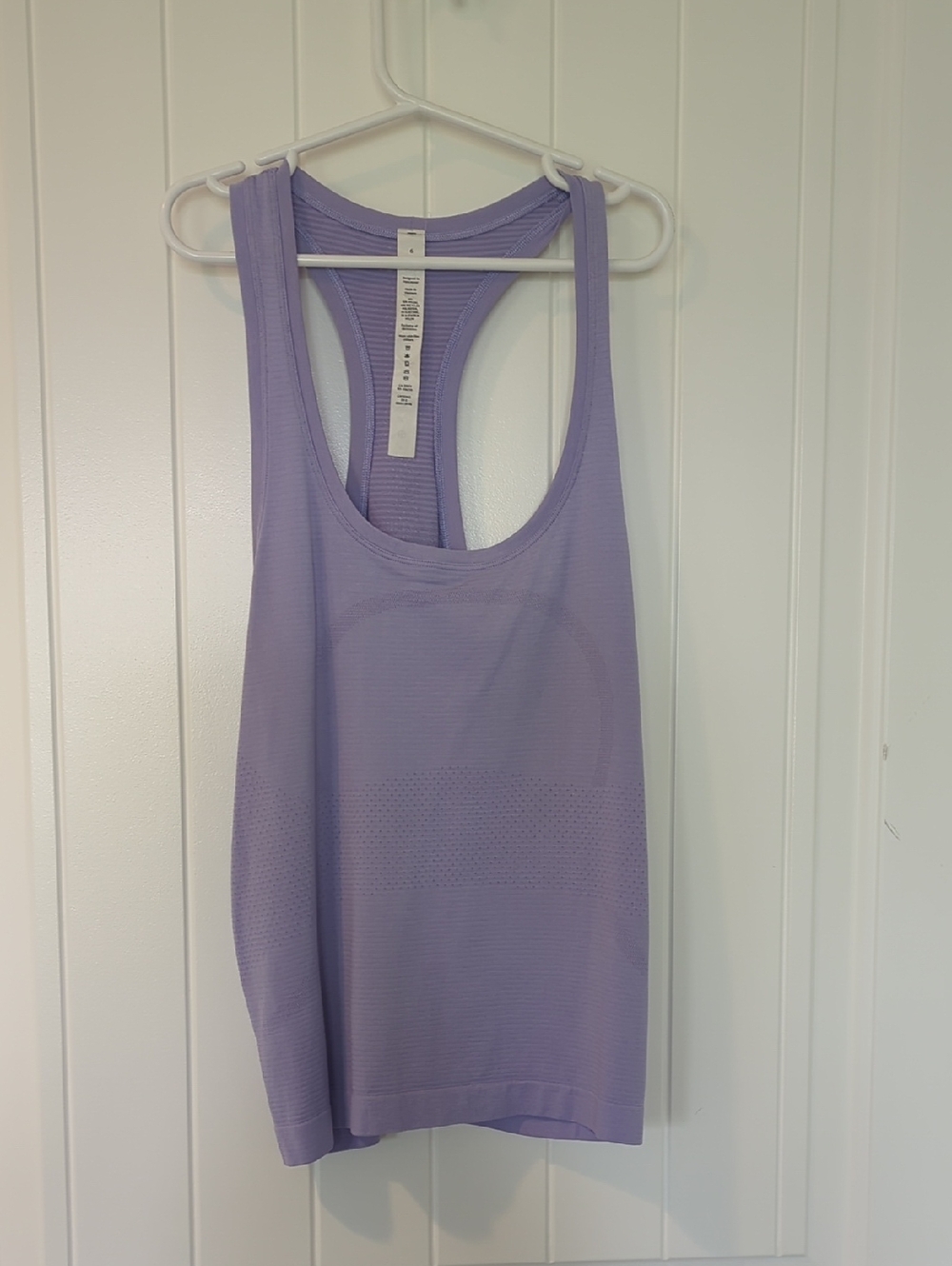 lululemon athletica Lavender Racerback Tank Top